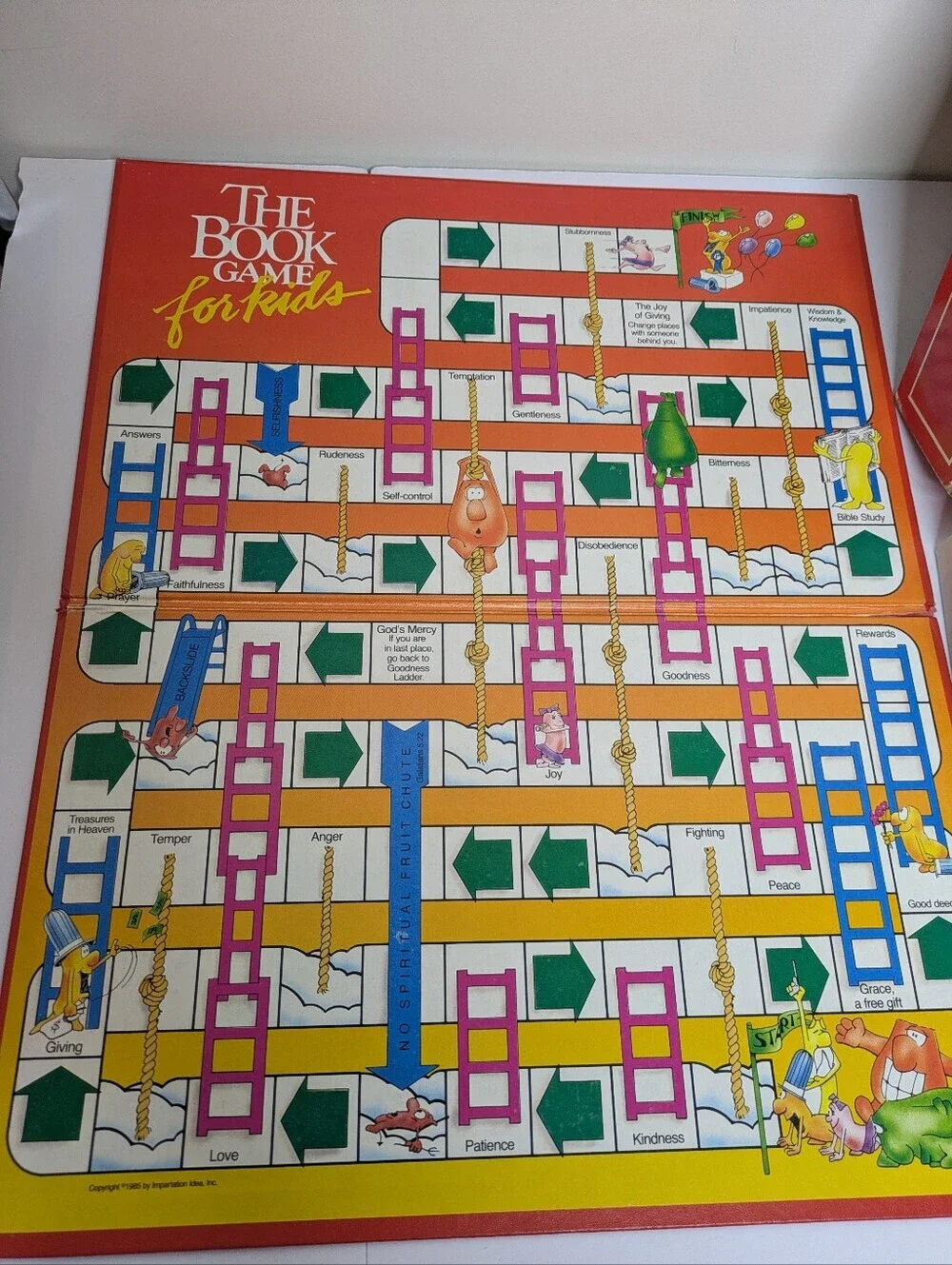 The Book Game For Kids Bible Board Game
